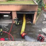 Se prende fuoco l'auto parcheggiata?
